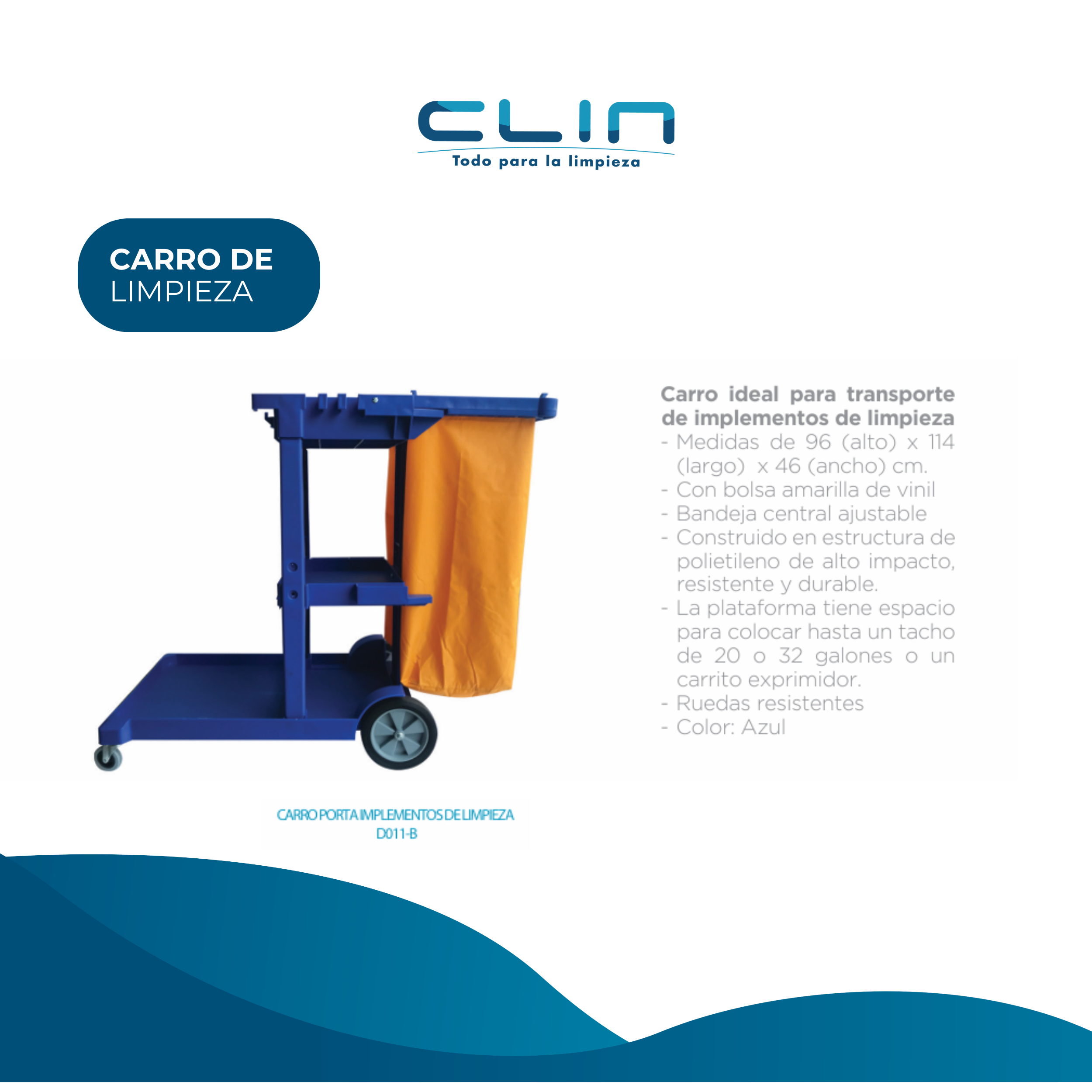 carro de limpieza